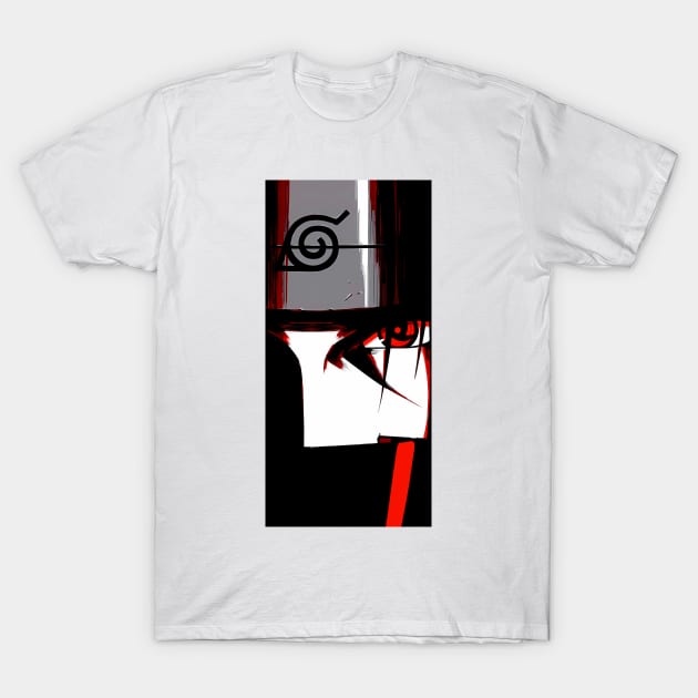 Anime face T-Shirt by Kalpataru